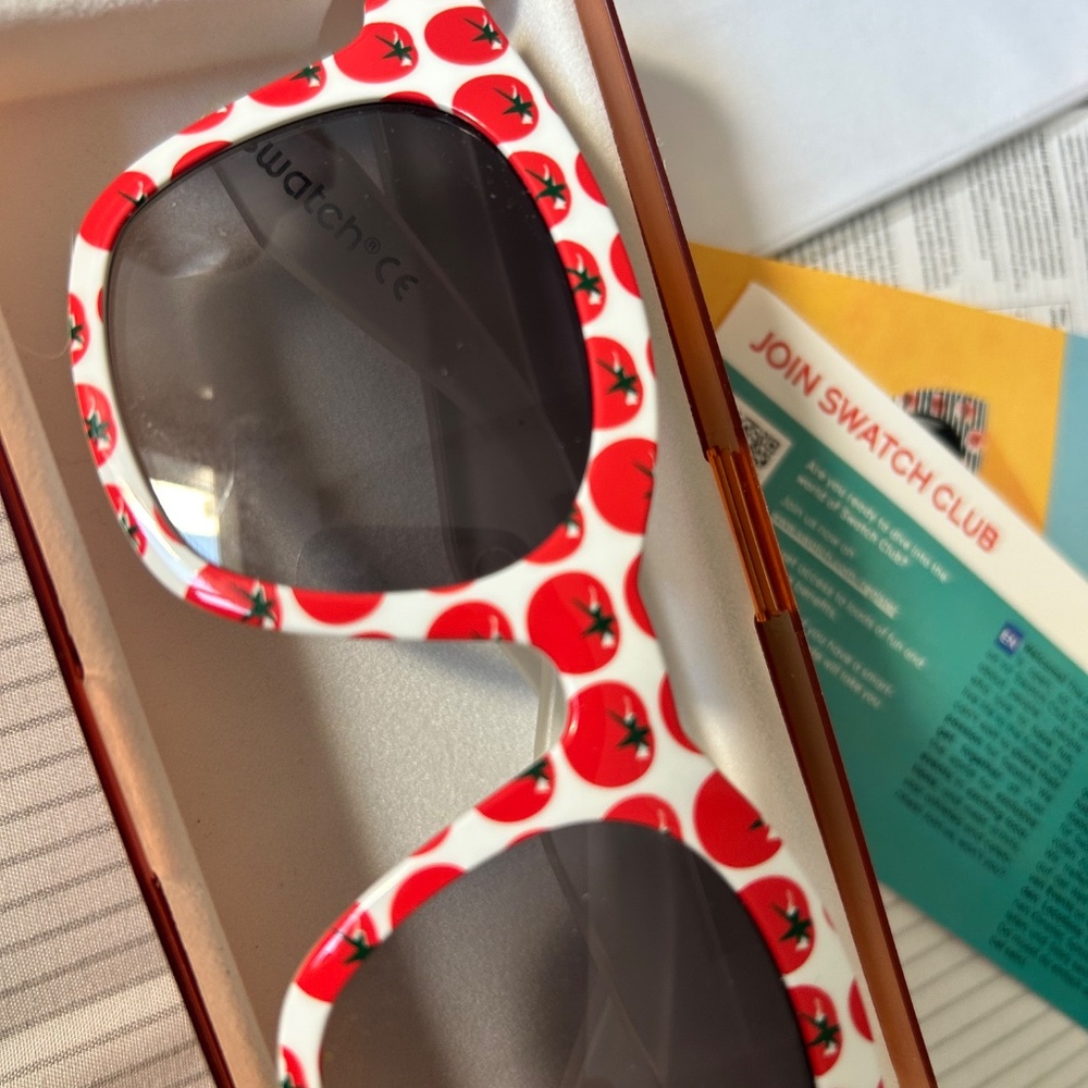 Rare SWATCH Tomatoes sunglasses - Picture 2 of 6